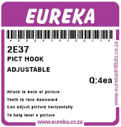 2E37 - Picture Hook -2E37_label_T